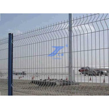 Hot Sale PVC Coated 3 Curved Fence for Airport Security